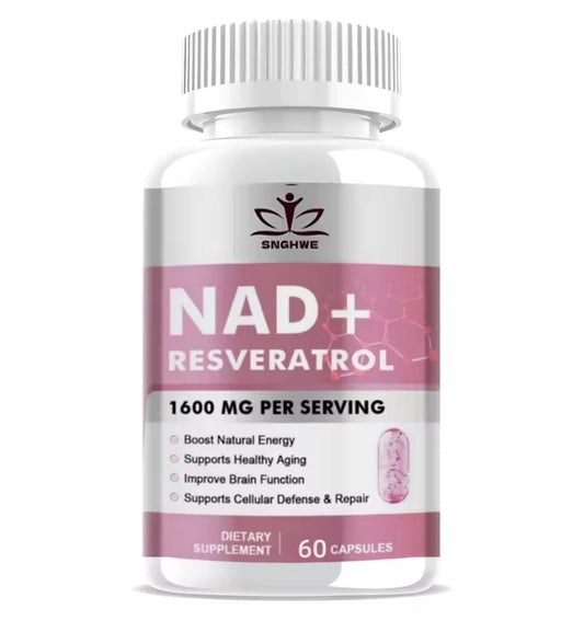 NAD+RESVERATROL 60 CAPSULAS